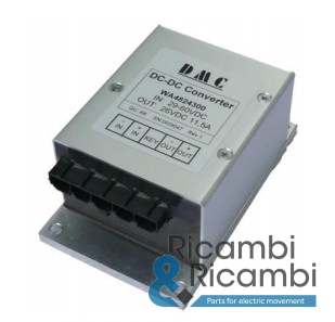 DC-DC Converter 72-80V IN, 24V OUT, 300W